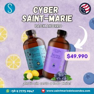 Pack Colágeno Marino Líquido Duo sabor arándano y limón